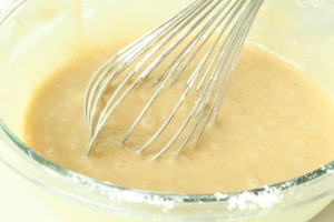 Peach Cake Batter Whisk