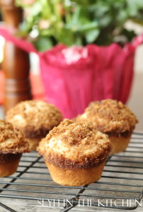 Baked Banana Muffins on Cooling rack