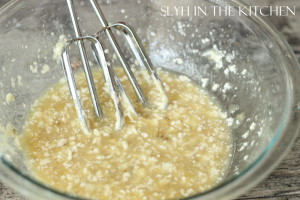 Banana Muffin wet ingredients