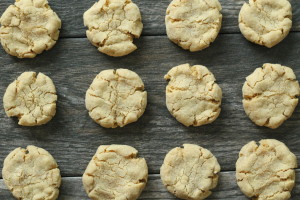 Cooling Peanut Butter Cookies