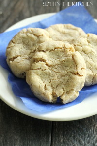 Peanut Butter Cookies on a plate 3