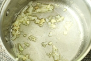 Butter onion garlic