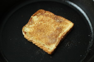 Cinnamon Sugar on French Toast