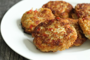 Fried crab cakes