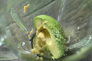 Make avocado aioli
