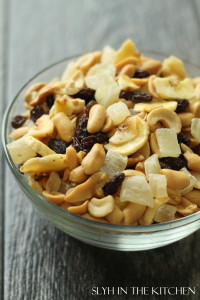 Trail Mix in a bowl 3