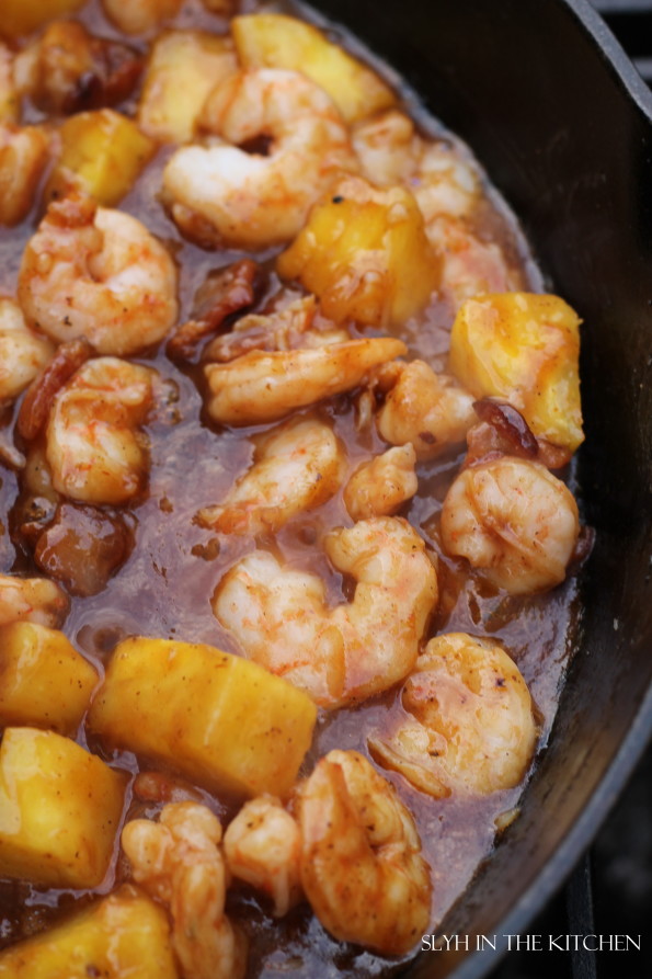 Barbecue Pineapple Shrimp