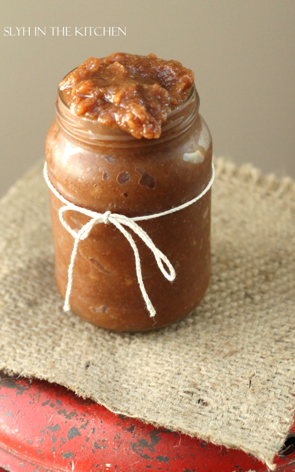 Apple Butter in a Jar 2