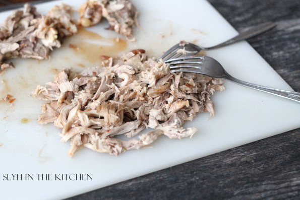 Shredded Chicken Thighs