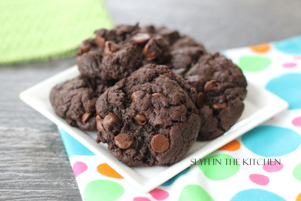 Double Chocolate Chip Cookies