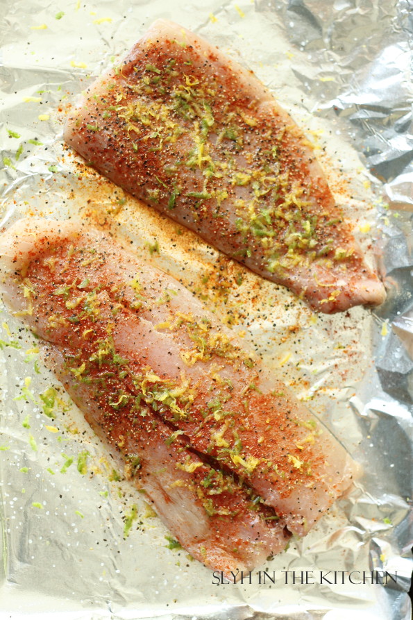 Season Mahi Mahi Fish Filets