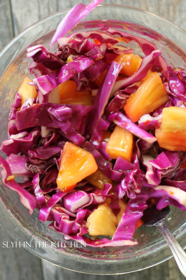 Sweet Chili Pineapple Slaw