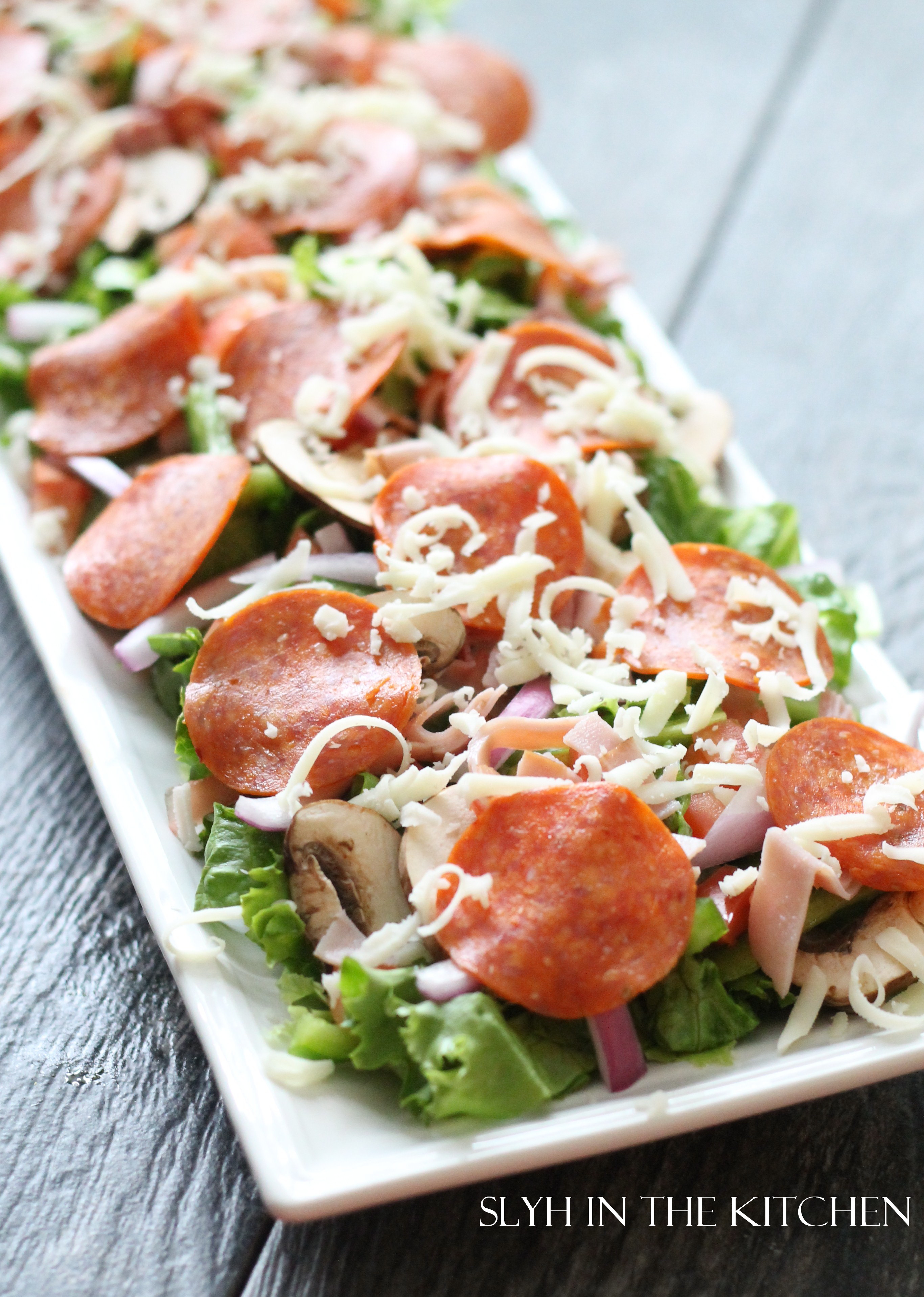 Antipasto Salad | Slyh in the Kitchen
