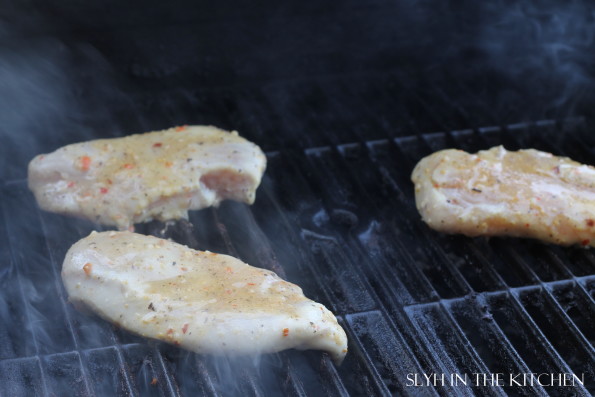 Grill marinated Italian Chicken