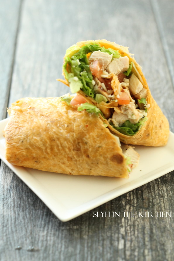 Italian Chicken Wrap