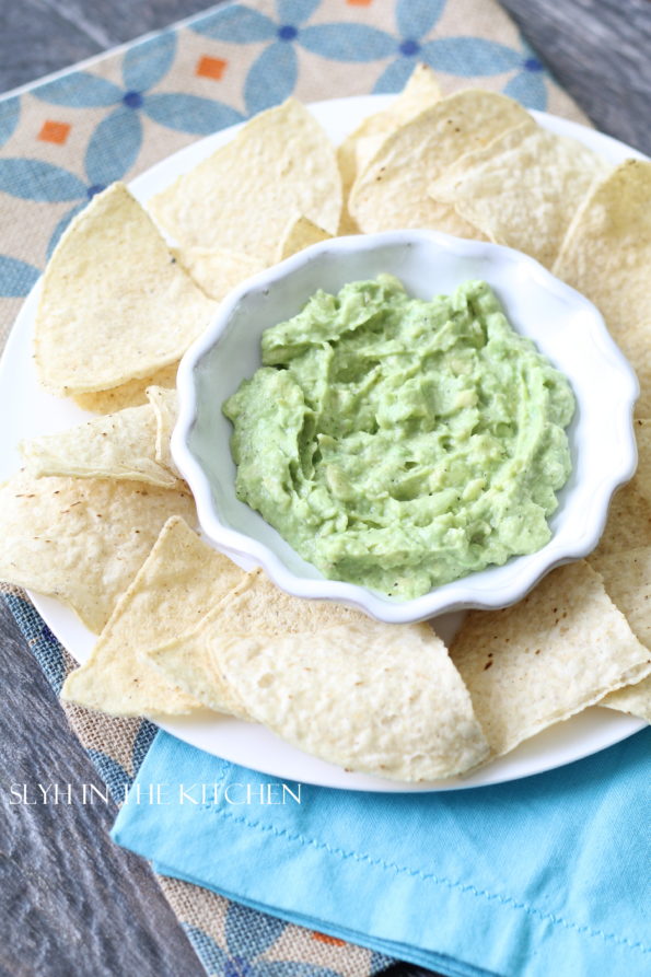 Guacamole and Tortilla Chips