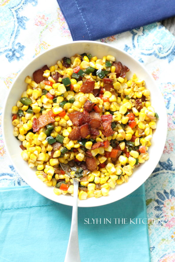 Spicy Bacon and Corn Fiesta