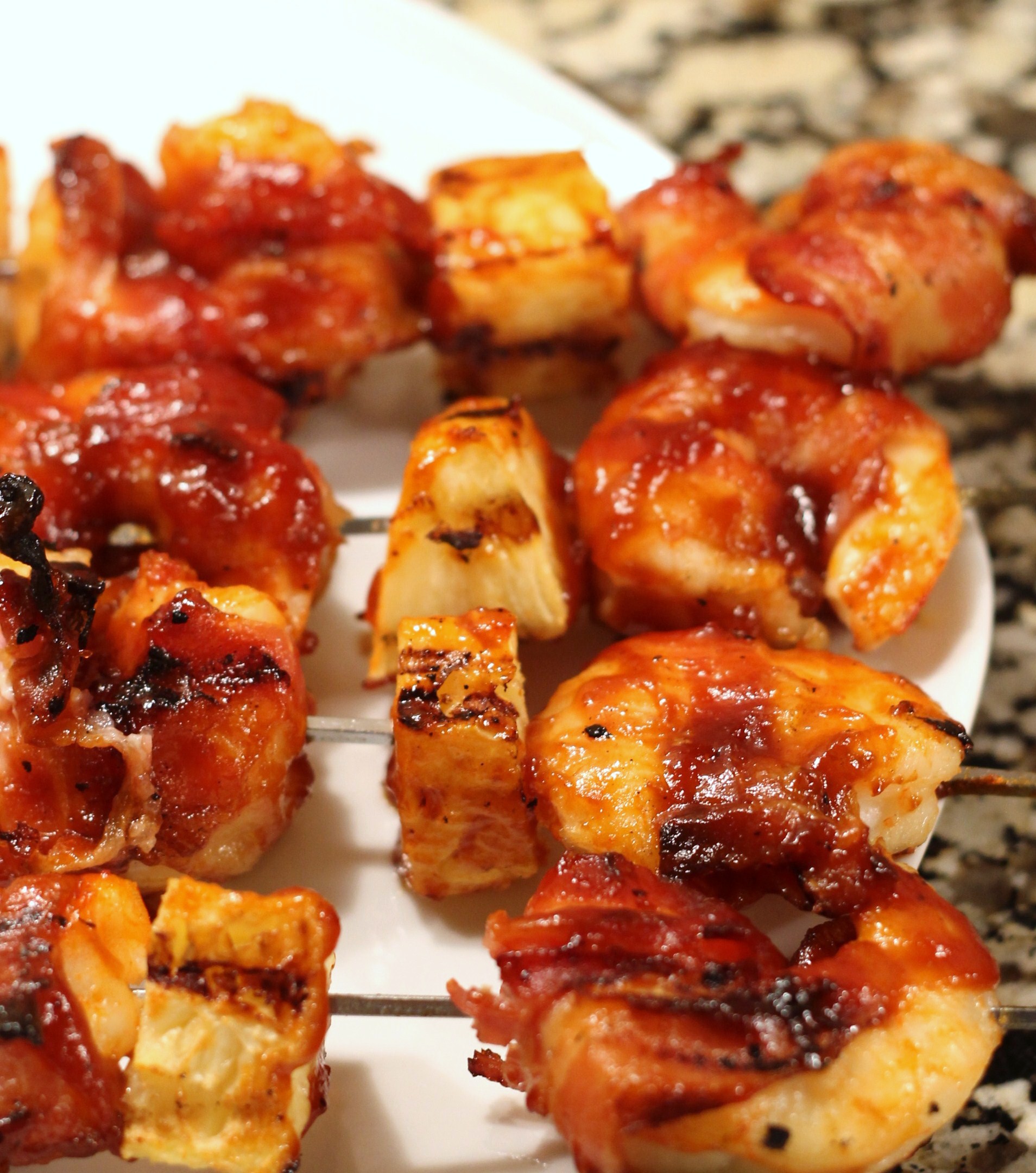 Bacon Wrapped BBQ Shrimp | Slyh in the Kitchen