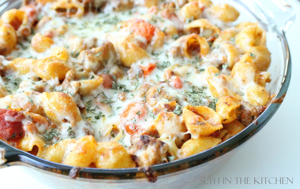 Sausage Pasta Bake Slyh in the Kitchen