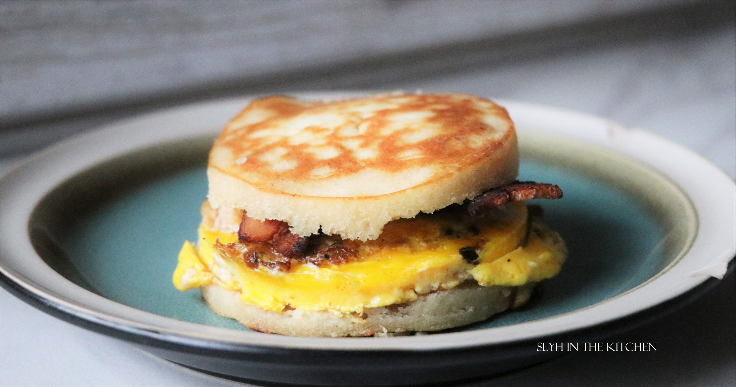 SAUSAGE PATTY PANCAKES - Butter with a Side of Bread